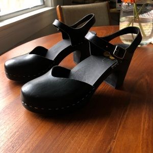Swedish Hasbeens Black Size 11